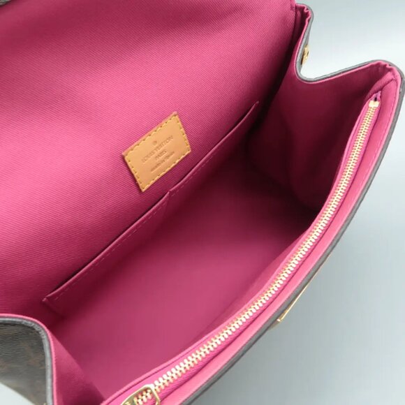 100% Authentic Louis Vuitton Cluny Brown Monogram Canvas Satchel - Picture 10 of 12